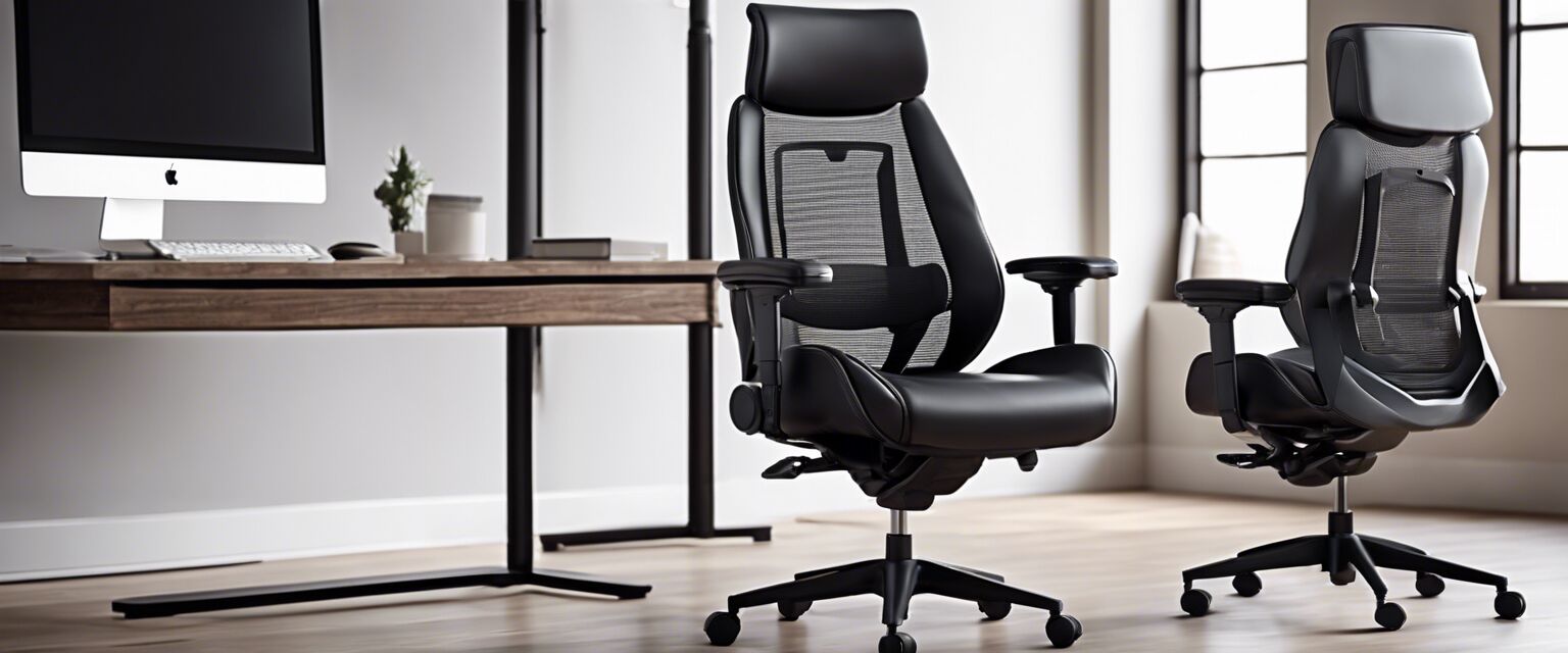 Adjustable ergonomic office chair