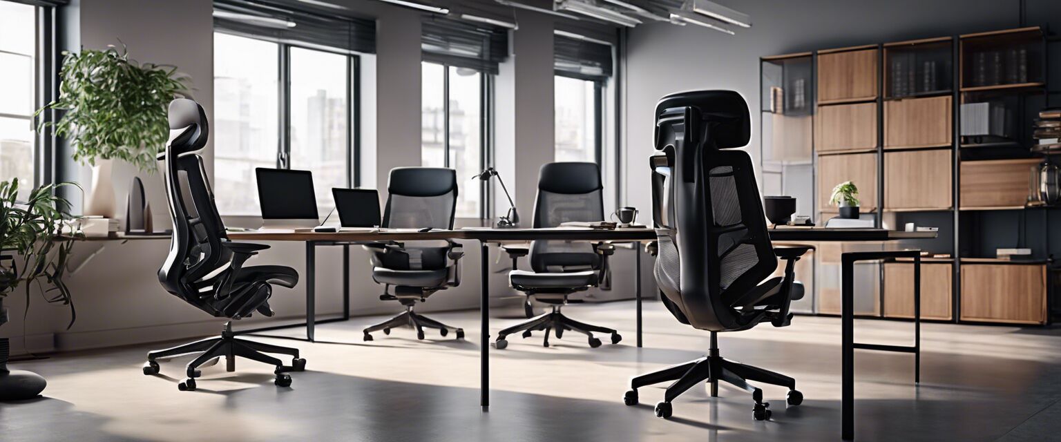 Variety of ergonomic office chairs