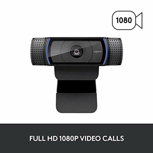 Logitech webcam with Full HD 1080p video calls