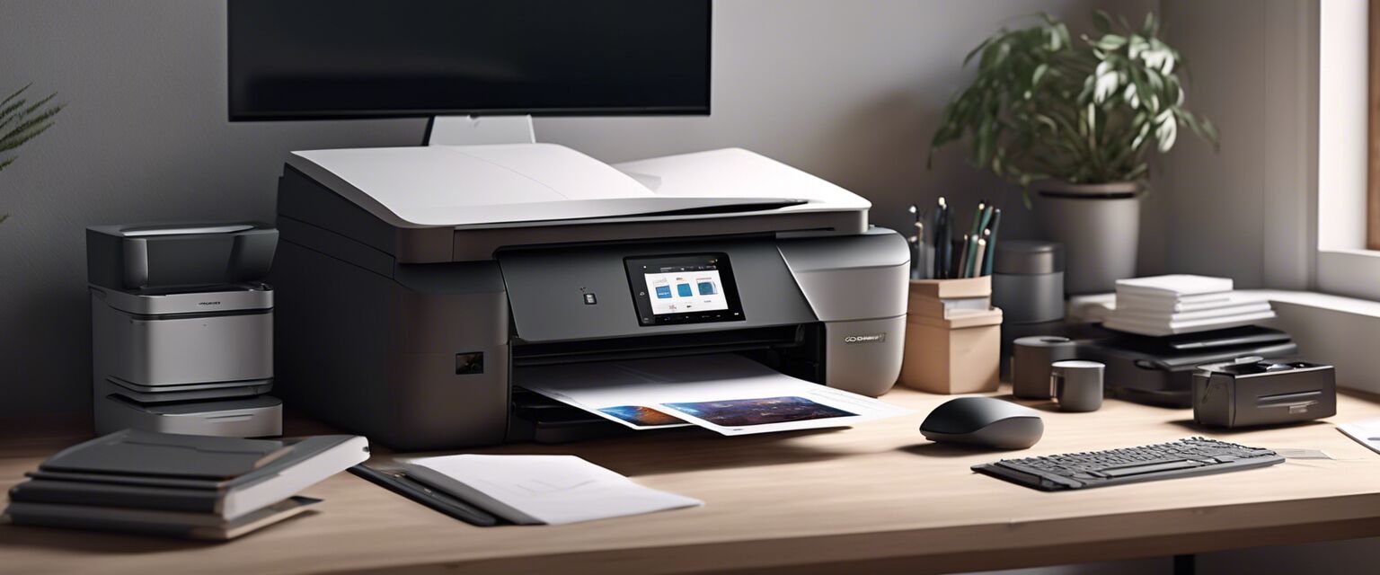 Office printer and scanner setup